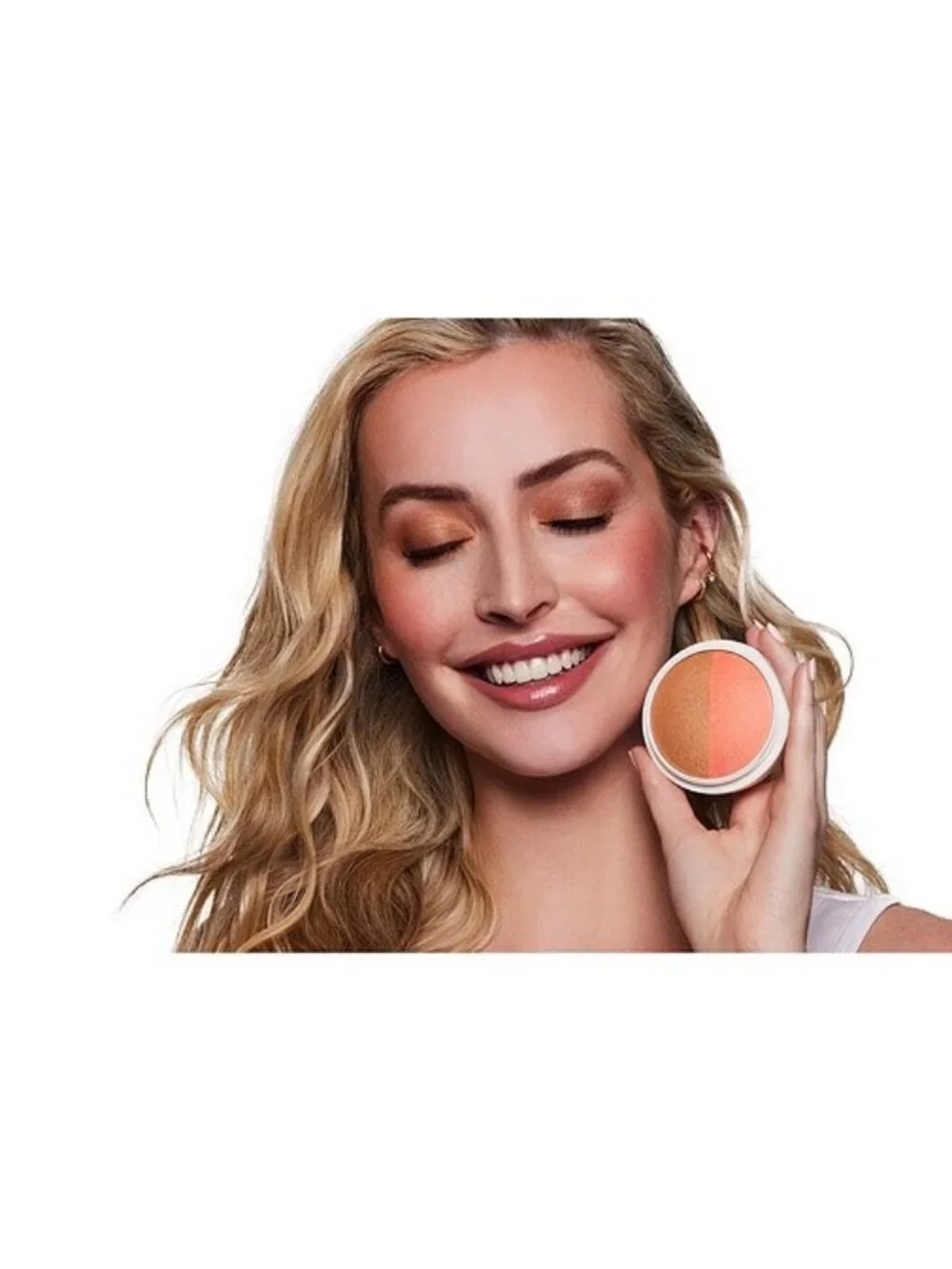 DIBS Beauty the Duet: Baked Blush Duo in Coral